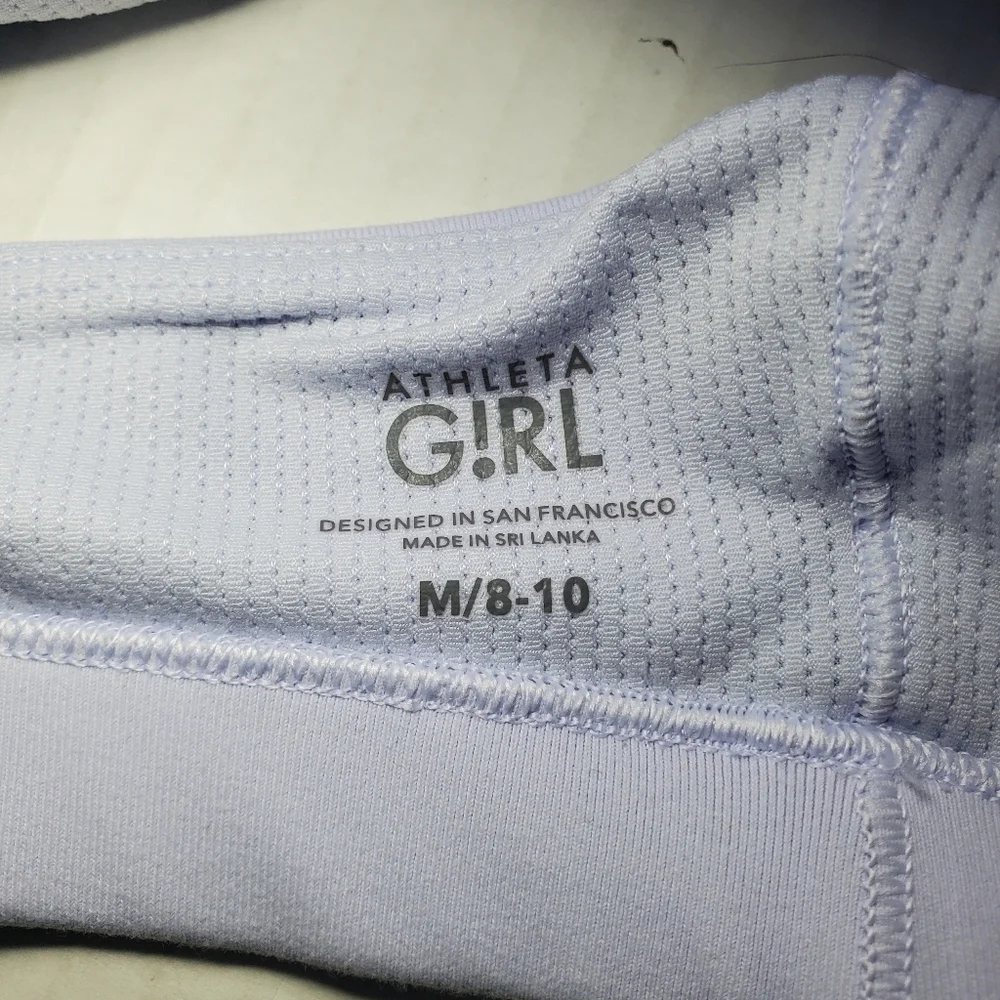 Athleta Upbeat Bra Sz M Tie Dye